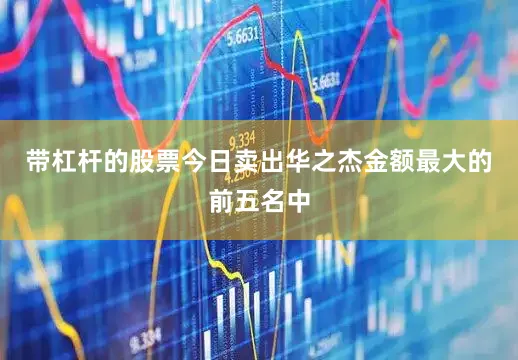 带杠杆的股票今日卖出华之杰金额最大的前五名中